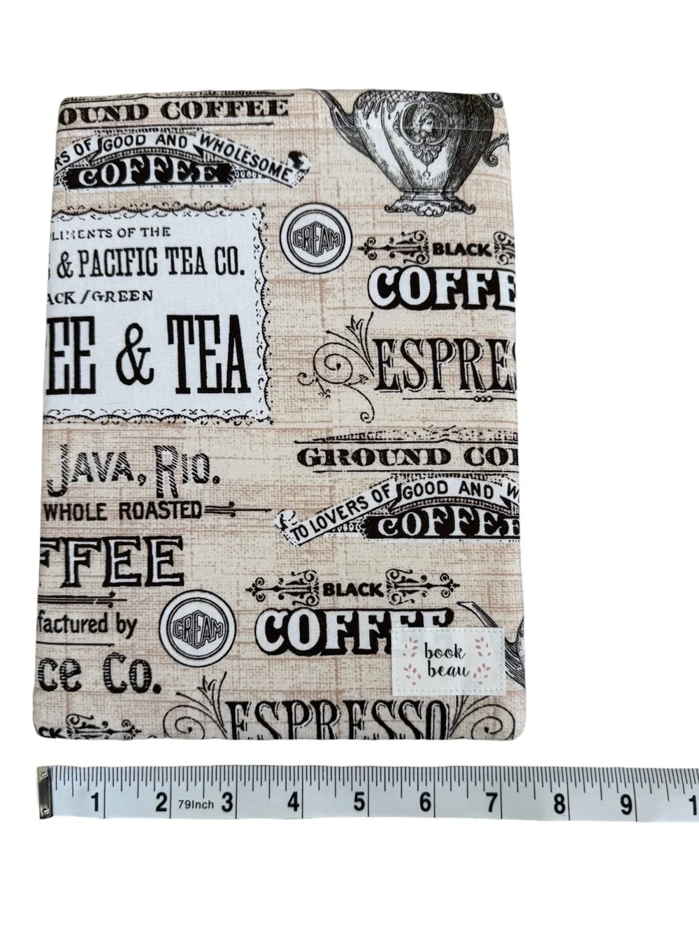 New! “book beau” Book / Kindle Sleeve and Protector. Vintage Design.